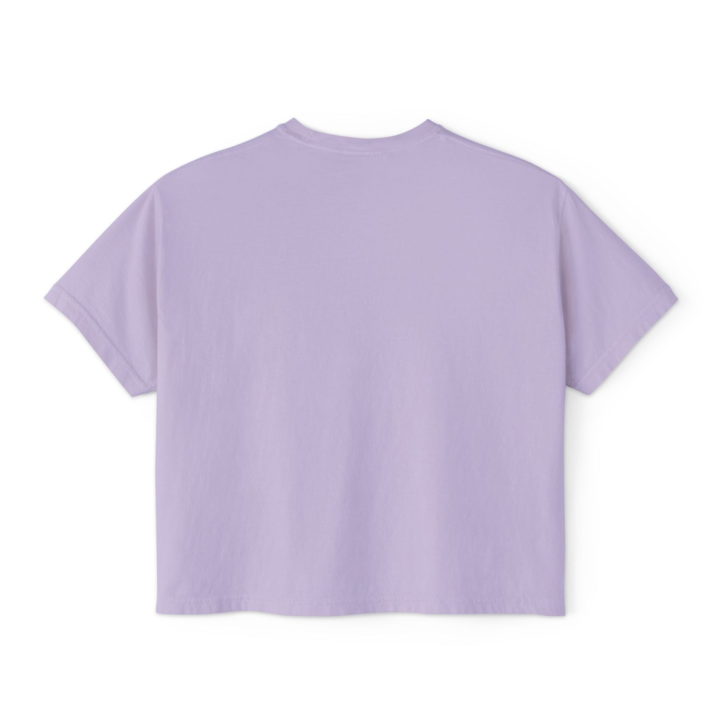 Love Boxy Tee — Women's Casual Pink Graphic Shirt