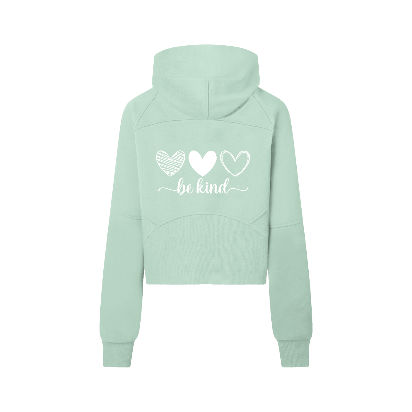 Cropped Half-Zip Hoodie