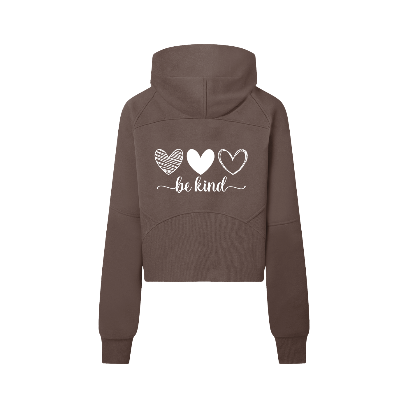 Cropped Half-Zip Hoodie